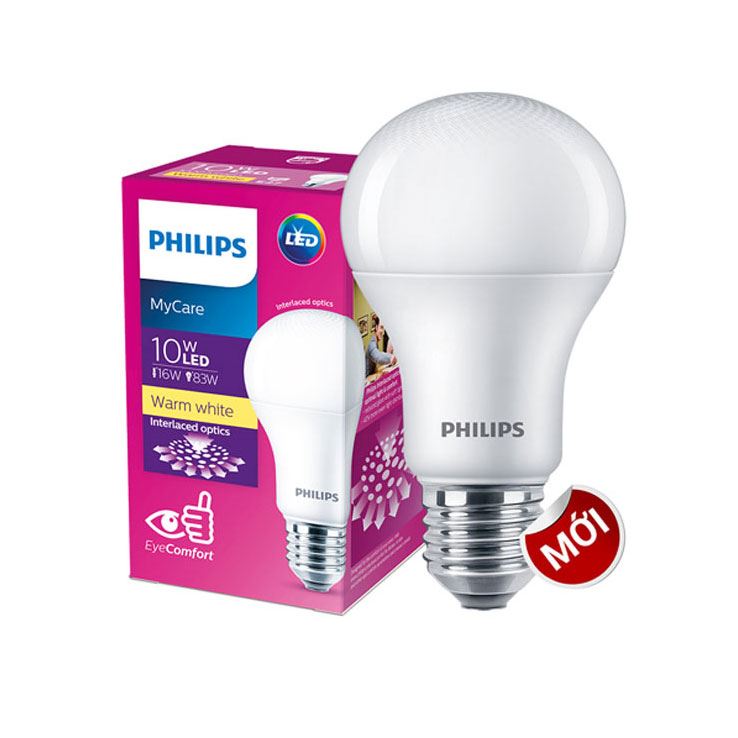 Đèn Led bulb MyCare 3/3.5-25W E27 P45 Philips